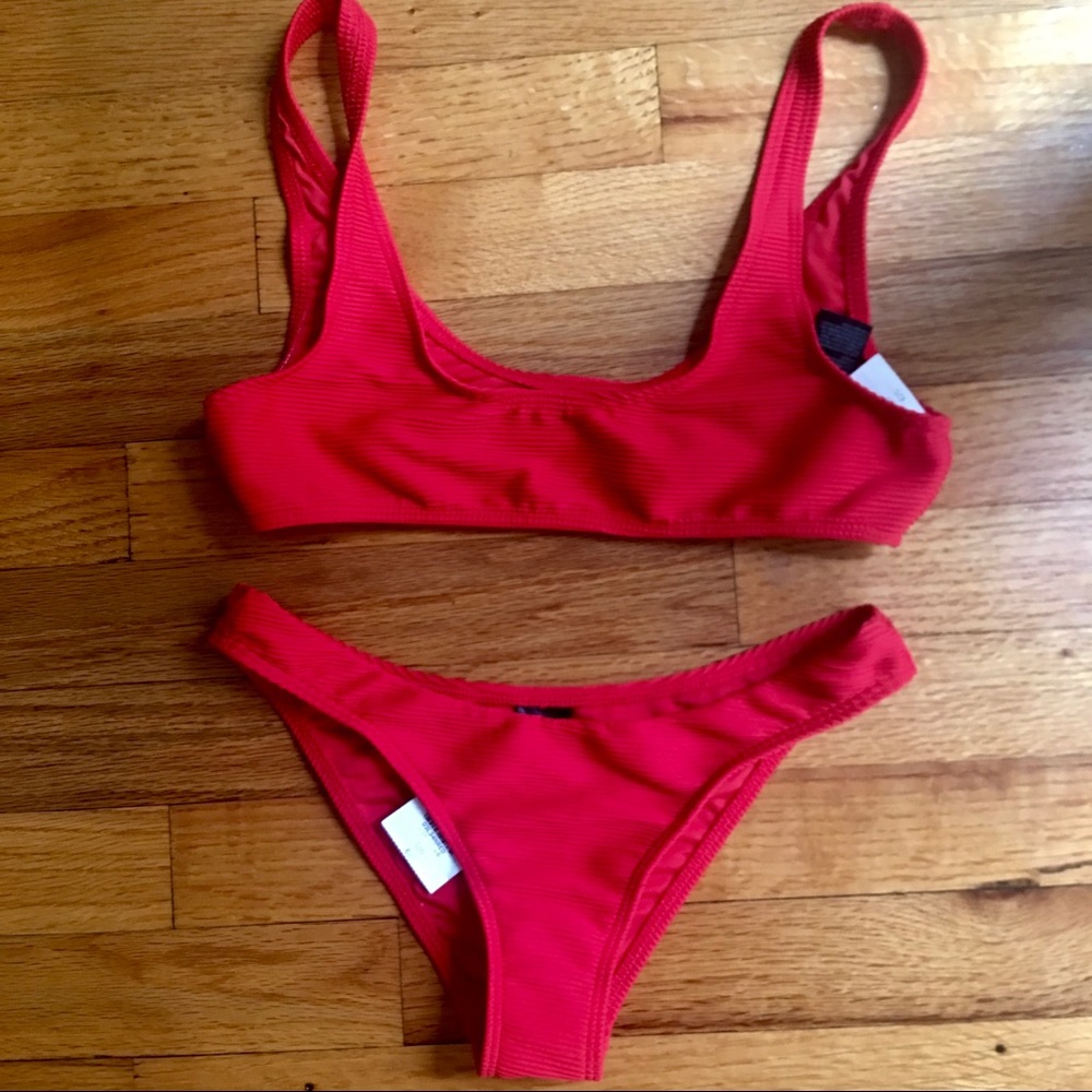 Topshop Baywatch Bikini Set